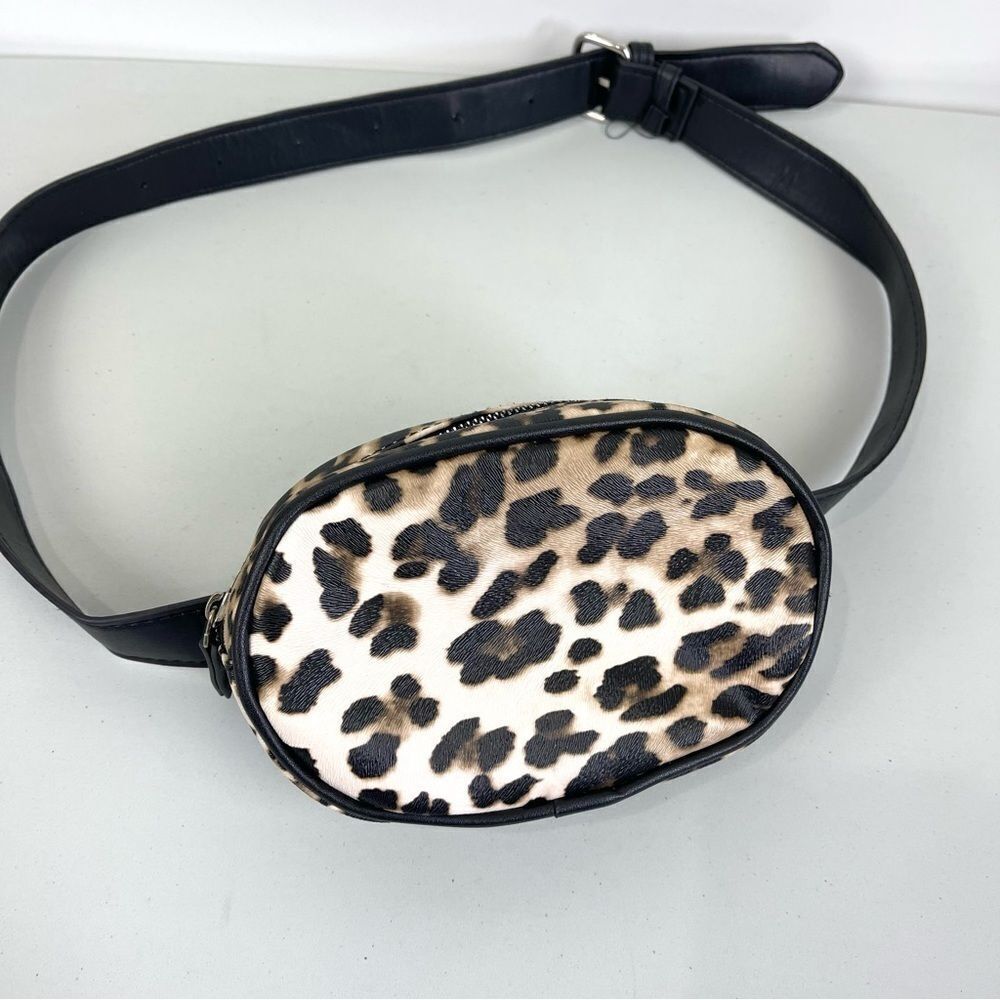 Leopard Print Belt Bag Small Purse